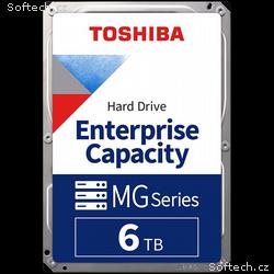 Toshiba HDD Server - 6TB, 7200rpm, SATA-6G, 128MB