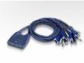 ATEN přepínač KVM 4-port VGA KVMP USB2.0, mini, au
