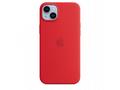 iPhone 14+ Silicone Case with MS - (PRODUCT)RED