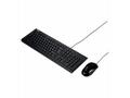 ASUS U2000 KEYBOARD+ MOUSE, BK, CZ