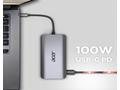 ACER 12v1 Type C dongle: 2 x USB3.2, 2 x USB2.0, 1