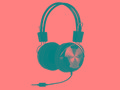 ARCTIC P402 supra aural headset with microphone