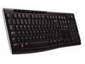 Logitech K270, Bezdrátová USB, CZ-SK layout, Černá