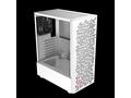 Adata XPG VALOR AIR, Midi Tower, Transpar., Bílá