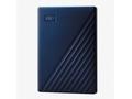 WD My Passport, 2TB, HDD, Externí, 2.5", Modrá, 3R