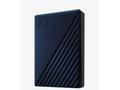 WD My Passport, 4TB, HDD, Externí, 2.5", Modrá, 3R