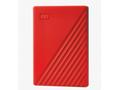 WD My Passport portable 2TB Ext. 2.5" USB3.0 Red