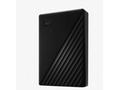 WD My Passport, 4TB, HDD, Externí, 2.5", Černá, 3R