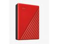 WD My Passport portable 4TB Ext. 2.5" USB3.0 Red