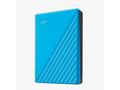 WD My Passport portable 4TB Ext. 2.5" USB3.0 Blue