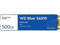 WD BLUE SSD 3D NAND WDS500G3B0B 500GB SA510 M.2, (