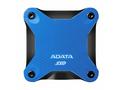 ADATA SD600Q, 480GB, SSD, Externí, 2.5", Modrá, 3R