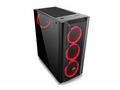 EVOLVEO Ptero Q1, case ATX, x RGB Rainbow Ring 120