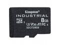 KINGSTON 8GB microSDHC Industrial C10 A1 pSLC Card