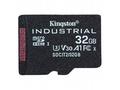 Kingston Industrial, micro SDHC, 32GB, UHS-I U3, C