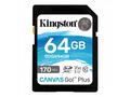 Kingston paměťová karta 64GB SDXC Canvas Go Plus 1
