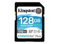 Kingston SDXC karta 128GB Canvas Go! Plus, R:170, 