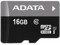 Adata, micro SDHC, 16GB, 50MBps, UHS-I U1, Class 1