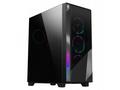 GIGABYTE AORUS C500, Midi Tower, Transpar., Černá