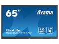 65" iiyama TE6502MIS-B1AG: VA, 4K, 400cd, m2, iiWa