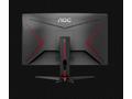 AOC, C24G2AE, 23,6", VA, FHD, 165Hz, 1ms, Blck-Red