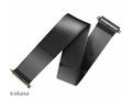 AKASA Riser black XL, 100 cm