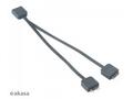 AKASA - aRGB LED splitter, 3-pin 2 ks