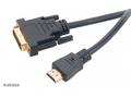 AKASA - DVI-D na HDMI kabel - 2 m