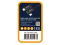 AKASA - USB 3.2 Gen 2 Type-C na C, úhlová