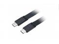 AKASA - USB 3.1 typ C na typ C kabel - 1 m slim