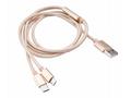 AKASA - 2 v 1 - USB 2.0 typ A na typ C a typ B
