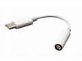 AKASA adaptér USB Type-C na 3.5 mm headphone jack 
