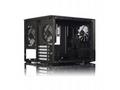 Fractal Design Node 804, Mini ITX, Transpar., Čern