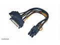 SATA adaptér 2 x SATA na 6pin PCIe