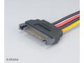 Adaptér SATA na 4pin Molex - 15 cm 2 ks