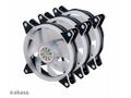 přídavný ventilátor Akasa Vegas AR7 LED 12 cm kit