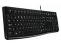 Logitech klávesnice K120, CZ, SK, USB, černá