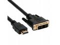 Kabel C-TECH HDMI-DVI, M, M, 1,8m