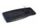 C-TECH klávesnice KB-107 USB, ERGO, černá, CZ, SK