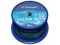 VERBATIM CD-R AZO 700MB, 52x, spindle 50 ks