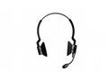 Jabra BIZ 2300, Stereo, USB, Drát, Černá