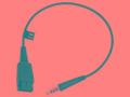 Jabra Headset Cord - Speak, Jack-QD