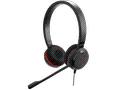 Jabra Evolve 30 II, Stereo, Jack, Drát, Černá