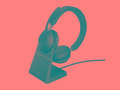 Jabra Evolve2 65, Stereo, USB-C, BT, Bezdrát, Stan