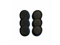 Jabra Ear Cushions for Evolve2 40, 65, 6pcs, Black