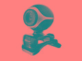 webkamera TRUST Exis Webcam - Black, Silver