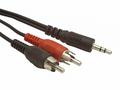 GEMBIRD kabel minijack 3.5mm - 2x RCA M, M 2,5m