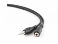 GEMBIRD kabel prodluž. Minijack M, F stereo, 2m