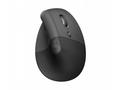 Logitech Lift Vertical Ergonomic Mouse - Graphite 