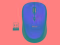 myš TRUST Yvi Wireless Mouse - red